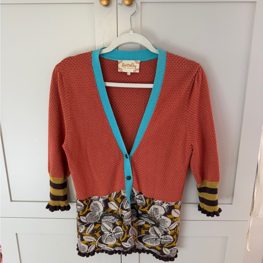 Anthropologie/ Lia Molly New Orleans Cardigan Sweater